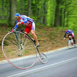 Furthest distance in 24 hours on a Penny Farthing