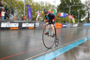 The fastest speed on a penny farthing (male) 