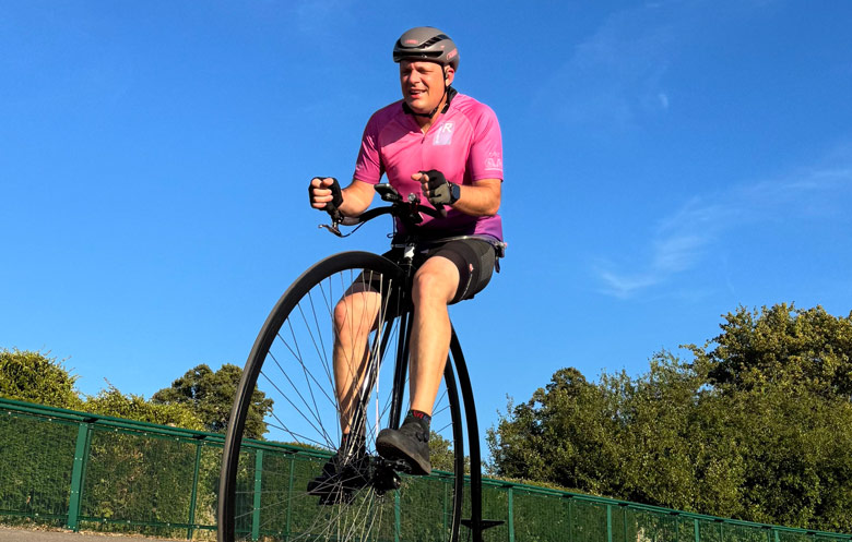 Fastest 100 km on a penny farthing (male)